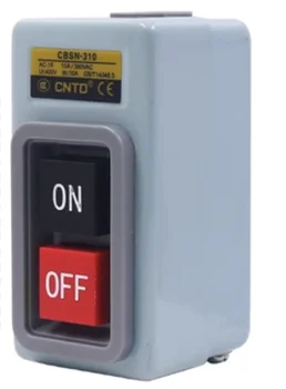 1 יח ' חדש CNTD מתג כפתור CBSN-310 10A 1.5 KW 380VAC משלוח חינם