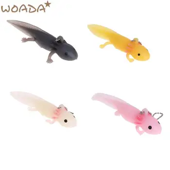 1PC מצחיק מחזיק מפתחות Antistress רך דג ענק Salamande מתח צעצוע לסחוט מתיחה בדיחה צעצועים עבור בנות מתנות איסור פרסום Brinquedo