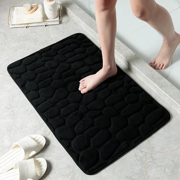 2023 שטיח חדש שטיחון אמבטיה, נגד החלקה מחצלת, שטיח הרצפה, השטיח אפור