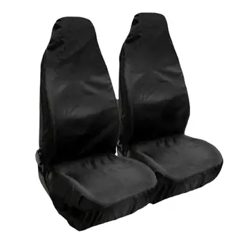 2x אוטומטי כיסוי מושב סט כרית מושב מכסים עם שקית אחסון Dustproof קל להגנה כיסוי מושב מגן עבור רכב שטח