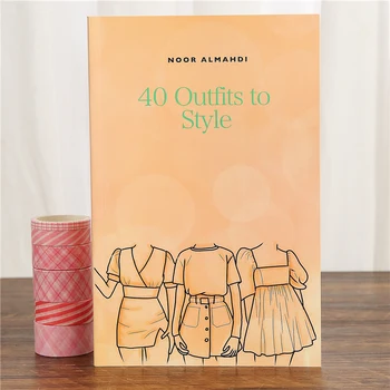 40 שמלות בסגנון אופנה המפלגה שמלה שמלת ערב חוברת צביעה 