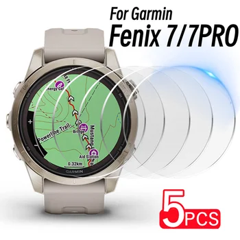 HD זכוכית מחוסמת עבור שעון Garmin Fenix 7 7 7 X Pro סרט לצפות נגד שריטות מגן מסך עבור Fenix7 7 S X Fenix 7XPro 7SPro