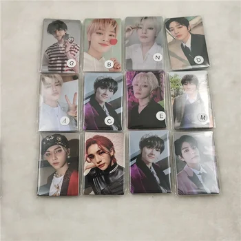 KPOP תועה ילדים Photocard להגדיר MAXIDENT אלבום LOMO כרטיס גלויה פליקס Hyunjin Bangchan לי לדעת האן אוהדים אוסף