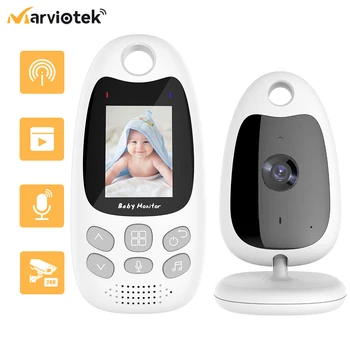 VB610 אלקטרוני המצלמה בייבי מוניטור אלחוטי 2 אינץ LCD התינוק הנולד דברים מעקב וידאו האינטרקום הגנת אבטחה