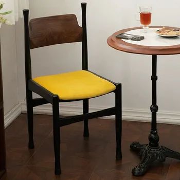 ארגונומי ניידים כסאות אוכל מודרניים יוקרה מעצב יהירות נורדי חיצונית סלון הכיסא Sillas De Comedor ריהוט גן