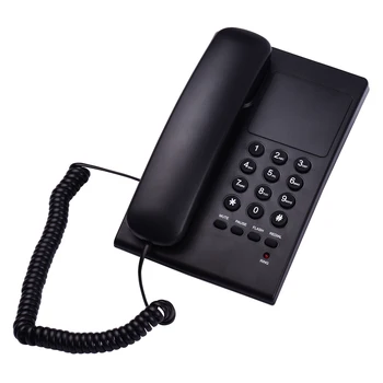 בי17 פתול טלפון שולחני לטלפון הקווי מתאם למערכת Vesa לתלייה על הקיר טלפון הצלצול/טלפון לקבל שליטה על עוצמת פלאש השתקה חיוג חוזר