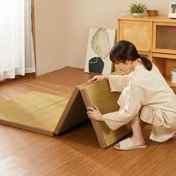 בסגנון יפני עצלן המזרן ילדים זוחל הרצפה מזרן נוח, מחצלות טאטאמי מזרן מתקפל שטיח הרצפה לשינה