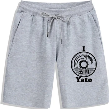 גברים 2020 סגנון אופנה גברים מכנסיים קצרים Yato Noragami אנימה הדפסה קיץ פופולרי סגנון רכב בתוספת הדפסת כותנה גברים מכנסיים קצרים