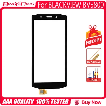 המקורי על Blackview BV5800 מסך מגע דיגיטלית קדמית זכוכית & תצוגת LCD לוח המגע הקדמי זכוכית אביזרים חלקים