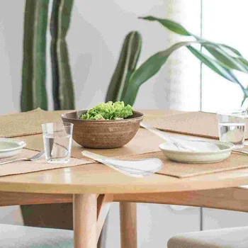 זכוכית כפית דקורטיביים שולחן מעולה כפיות מרק אסייתי ביתי דייסה מסעדת מזון קטנים לקינוח