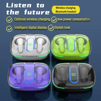 חדש TWS אלחוטית, אוזניות Bluetooth עם מיקרופון תצוגת LED האוזניות אוזניות אלחוטיות אוויר Fone Wireless Bluetooth Headset