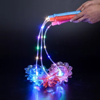 חדש קריסטל Projectionlotus פרח פנסים יצירתי פולטות-אור כף היד הקרנה צעצועים לילדים, מתנות יום הולדת