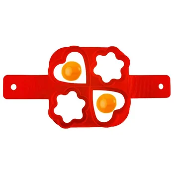טיגון ביצה פנקייק הטבעת Nonstick פנקייק להכנת עובש סיליקון סיר ביצה ביצה מגבש את החביתה תבניות עבור מטבח אפייה כלים