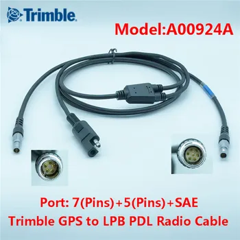 טרימבל GNSS GPS-RTK כדי פסיפיק קרסט LPB PDL רדיו נתונים כבל החשמל A00924A A01282 R6R7R8R10/5700/5800