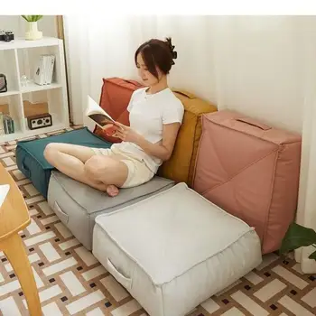 יפנית עור עם כרית רכה ונוחה קומה עצלן מחצלת טאטאמי חדר שינה סלון מרפסת ריהוט ביתי