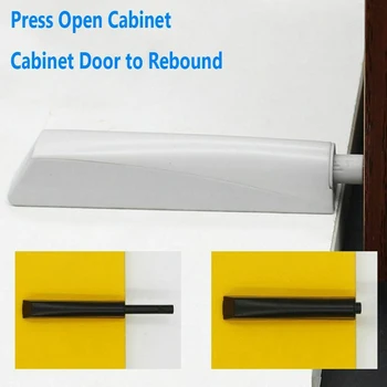 לחץ כדי לפתוח את הדלת לתפוס שחור/אפור/לבן סף ארון מגנטי לתפוס את הארון לגעת שחרור לתפוס באיכות גבוהה