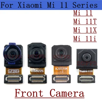 מצלמה קדמית עבור Xiaomi Mi11 Mi 11 11i 11X 11T Pro Lite אולטרה המקורי קטן הקדמית Selfie מול מצלמות מודול להגמיש כבלים