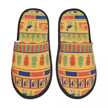 מצרים קישוט מקורה נעלי בית פרוותיים הביתה נעל בית שטוח השינה כפכפים