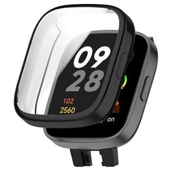 סיליקון רך לredmi לצפות 3 2 רצועת שעון חכם מגן מסך הפגוש Shell עבור Xiaomi Redmi Watch3Lite לכסות מקרים