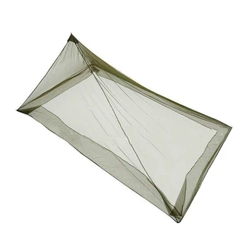 קמפינג תחת כיפת השמיים יתושים נטו נייד קל משקל קמפינג רשת אוהל מיטה דייג הליכה 220x120x100cm
