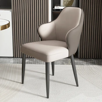קריאה מרפסת כסא בר יוקרתי מתכת מעצב כסאות ארגונומיים טרקלין מודרני השאר ייחודי Chaises-סל אבוס רהיטים WJ40XP