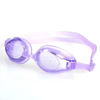 שחייה משקפיים ילדים עמיד למים סיליקון צבעוני לשחות משקפיים אופנתיים לא דולף נוחות מסגרת הבריכה מס ' 1