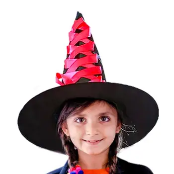 תחפושת המכשפה עבור בנות ליל כל הקדושים מהאגדות אביזרים מפואר מכשפה להתלבש מכשפה אביזרים עבור ילדים 3-12 שנים עבור