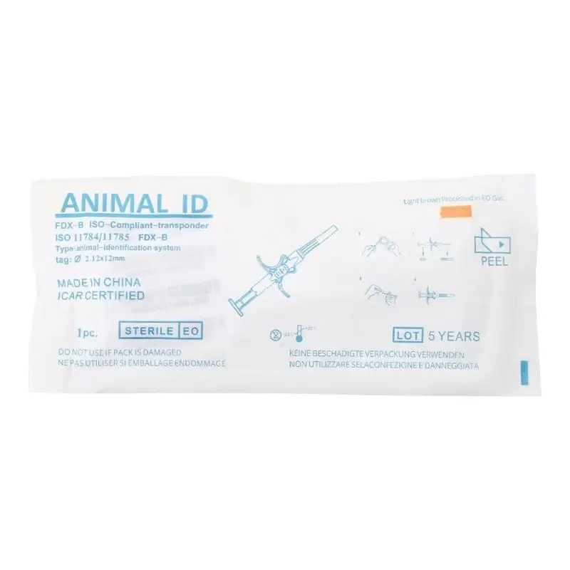 1 סט חיות מחמד קטנות שבבים השתל עם וטרינר ISO11784/785 FDX-ב ' יפס חוות חיות אספקה - 3