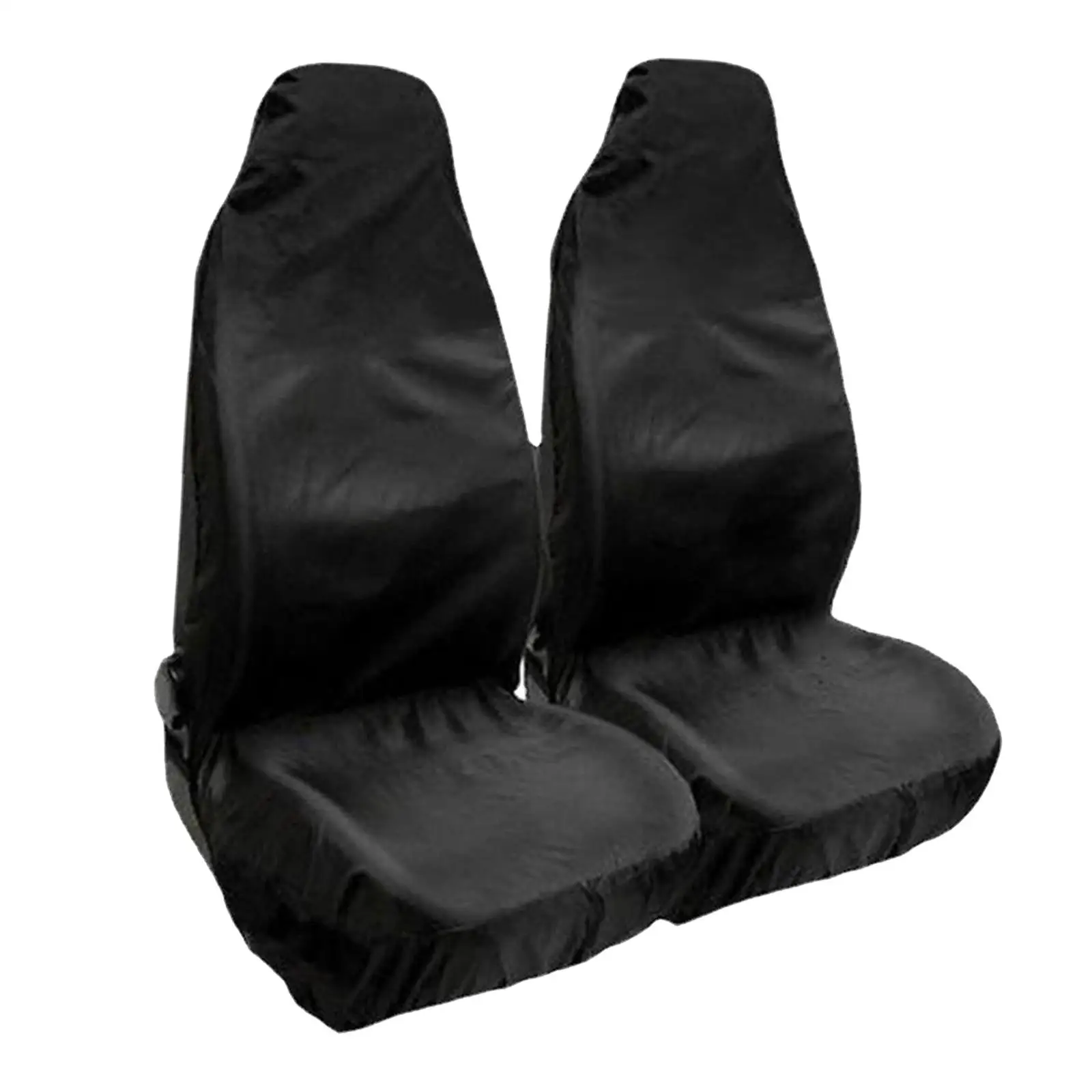 2x אוטומטי כיסוי מושב סט כרית מושב מכסים עם שקית אחסון Dustproof קל להגנה כיסוי מושב מגן עבור רכב שטח - 2