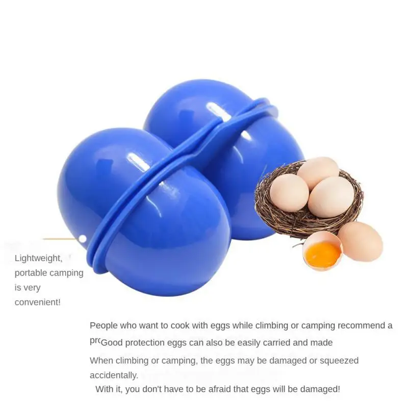 ביצה תיבת אחסון Abs-Anti-לחץ חיצוני מתקפל חיצוני קמפינג פיקניק להגנת הסביבה המטבח ארגונית ביצה הולדר - 0