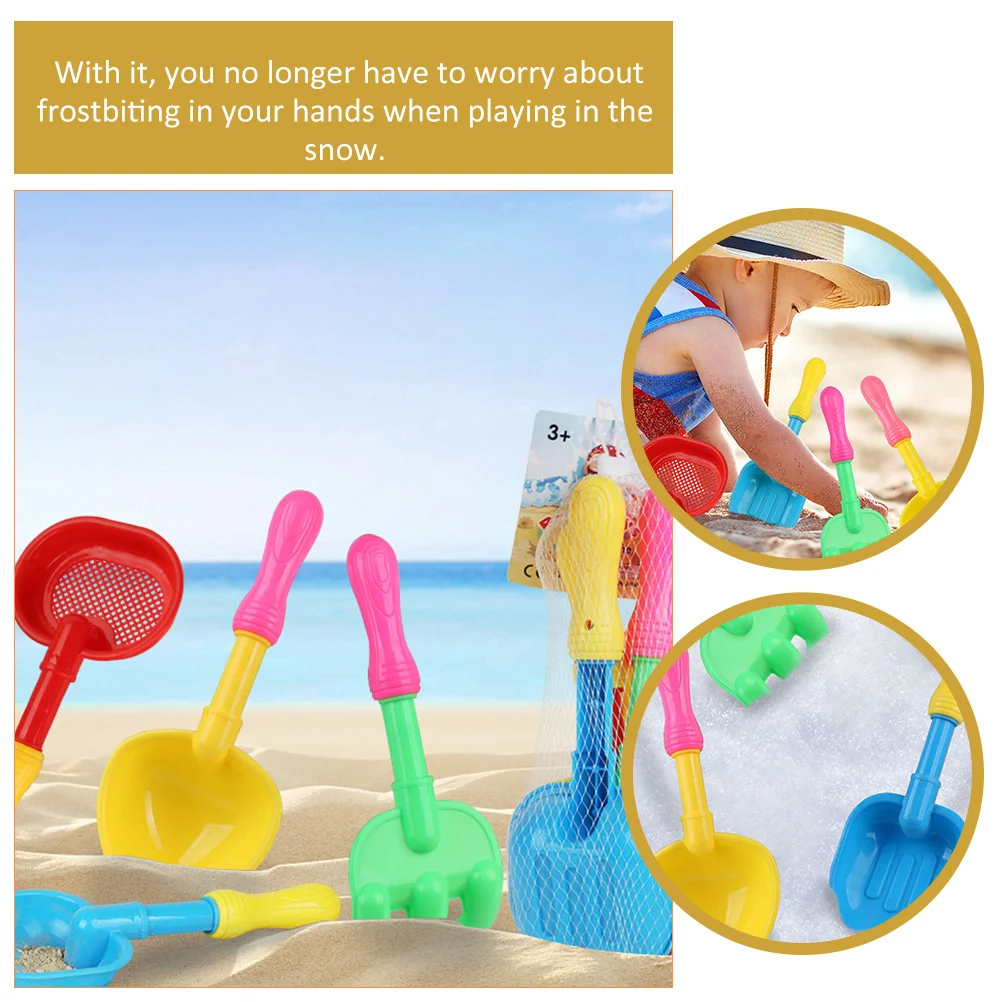 חוף ילדים חול סקופ משחק ספייד לחפור צעצוע קל צעצועים מצחיק אתים - 1