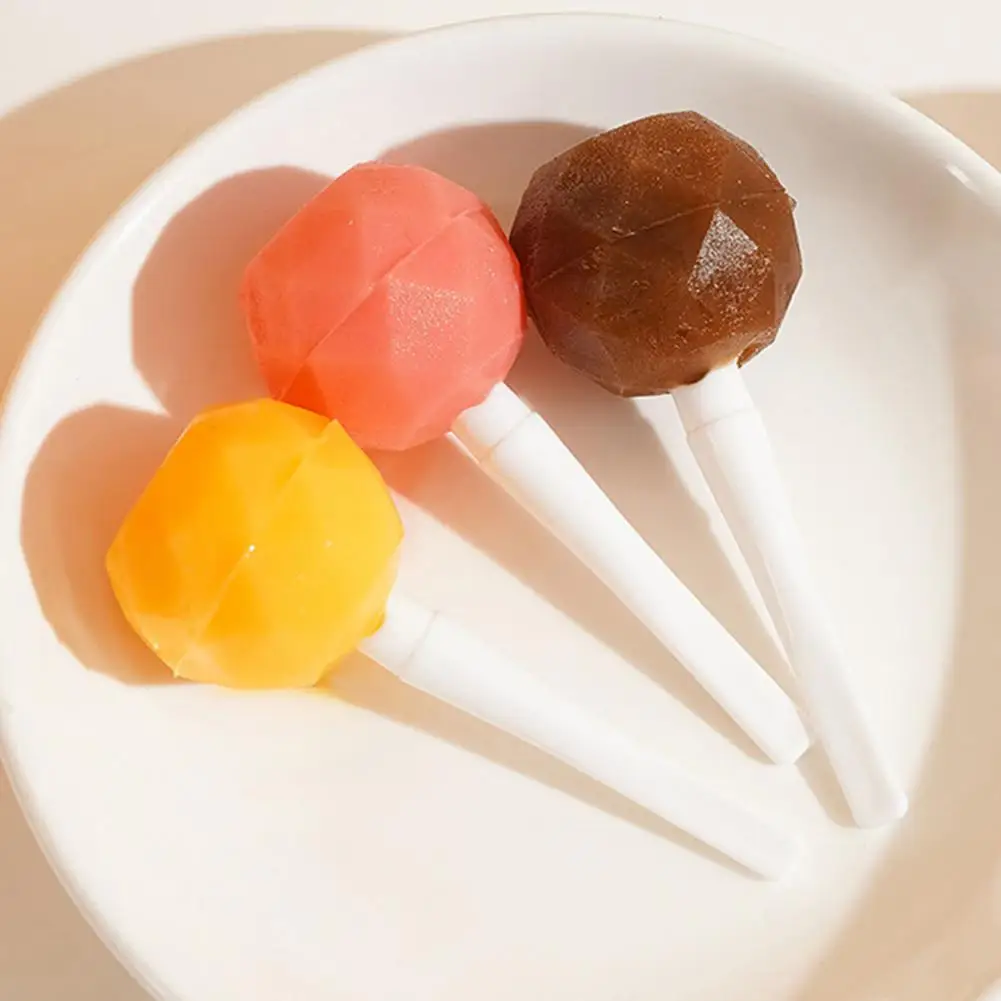 כדור קרח עובש עם ידית שאינו מקל כדור הקרח היוצר קל Demoulding Lollipop עוגת שוקולד לאפות קרח מגש ציוד מטבח - 1