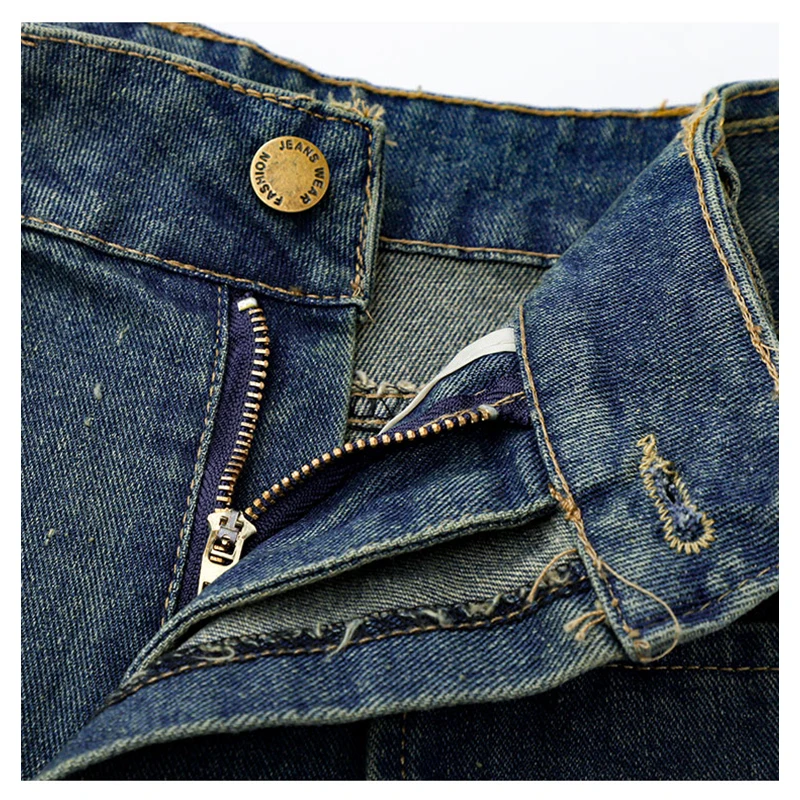 נשים מכנסי ג 'ינס קצרים 2023 הקיץ רופף רחב גבוהה המותניים רחבים כחול ג' ינס מכנסיים קצרים בסגנון קוריאני מזדמן רחב הרגל מכנסיים קצרים עם חגורה - 1